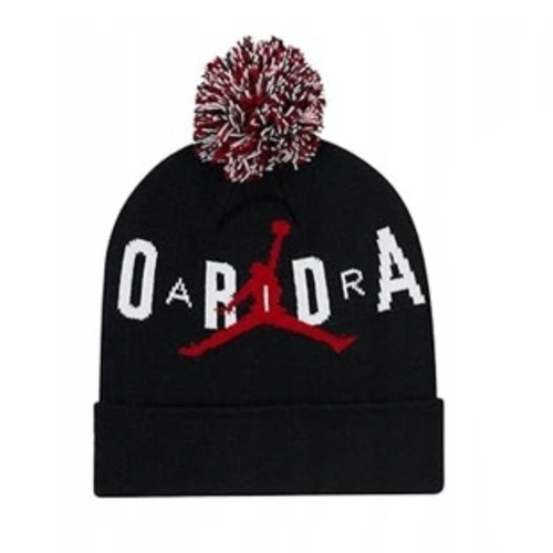 Air Jordan Essential Pom Beanie Set Black - 9A0869-023