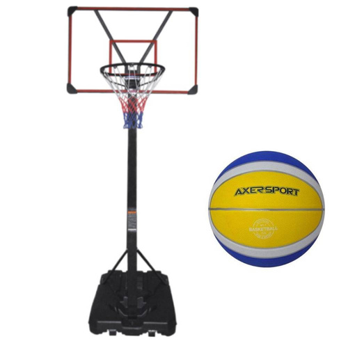 Mobile basketball set LEAN 225-305 cm