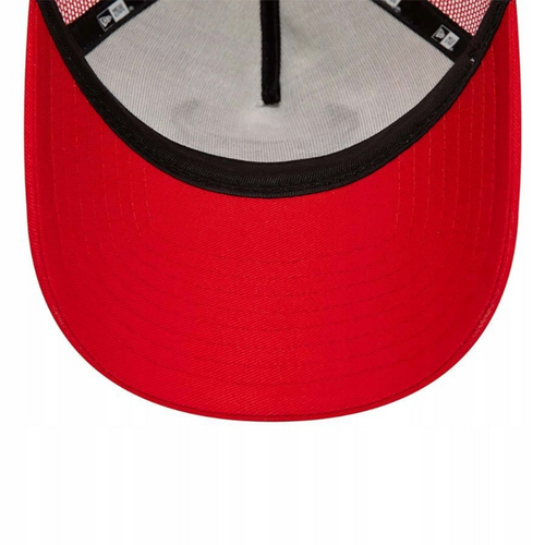 Czapka z daszkiem New Era 9FORTY NBA Chicago Bulls Team Colour Red A-Frame Trucker - 60348855