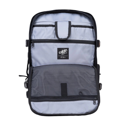 Travel backpack Cabin Zero Classic Pro 32L Absolute Black hand luggage for the plane - CZ261201