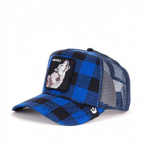 Czapka z daszkiem Goorin Bros Code Blue Lone Wolf Trucker - 101-0856-BLU