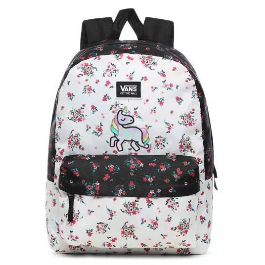 Floral Patchwork Vans Fall Floral Backpack Plecak Szkolny Vans