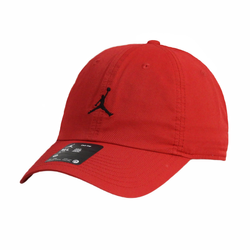 Czapka z daszkiem uniwersalna czerwona  Air Jordan Jumpman Club Cap  - FD5185-687