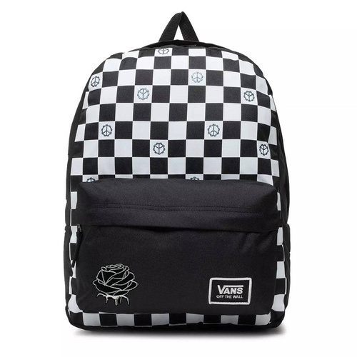 VANS Glitter Check Backpack - VN0A48HGXZG Custom rose 