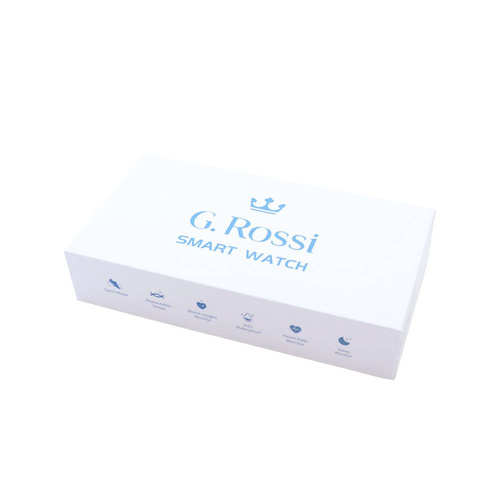 Zegarek uniwersalny Smartwatch G. Rossi opaska SMS Kroki Puls