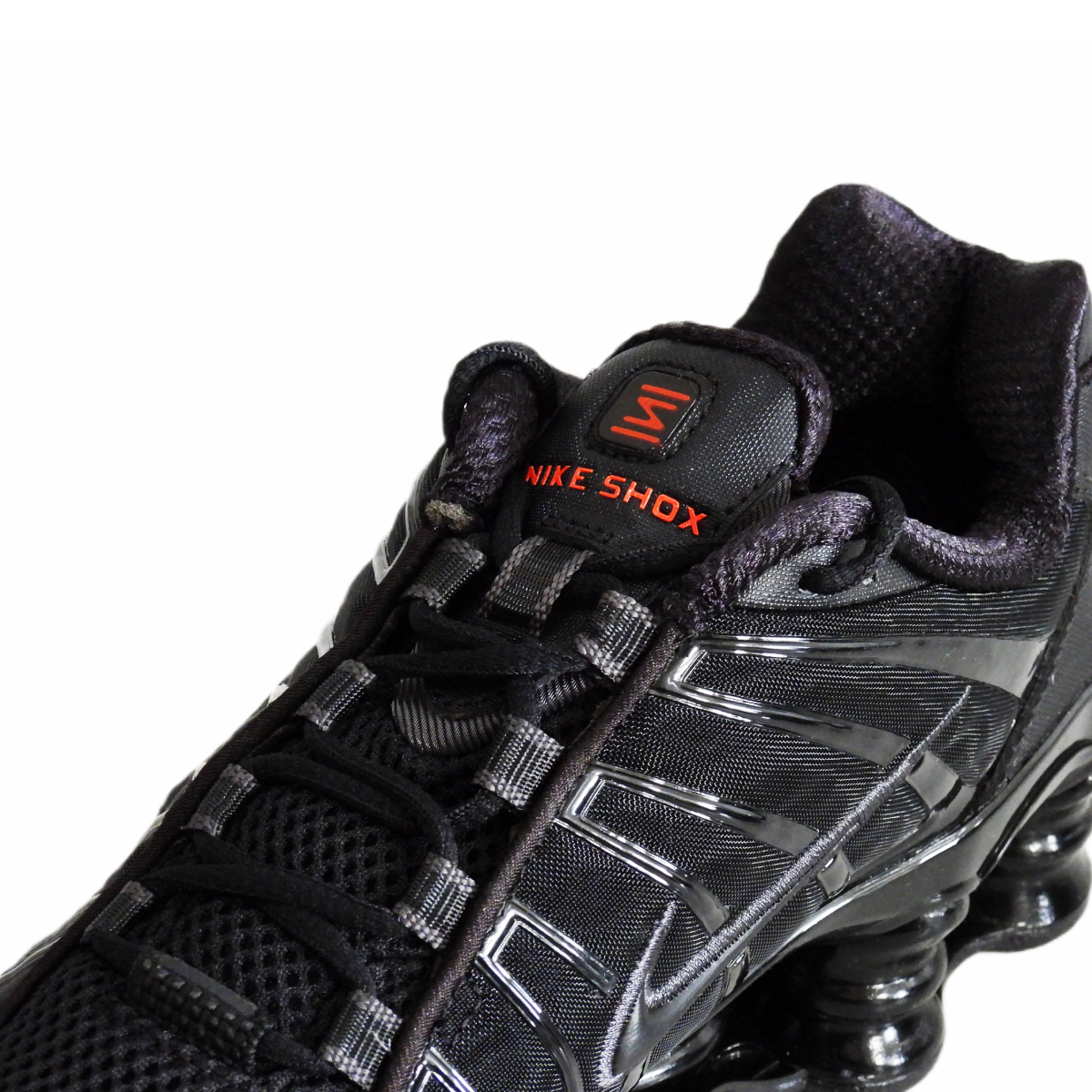 Women's shoes Nike Shox TL Black Max Orange - AR3566-002