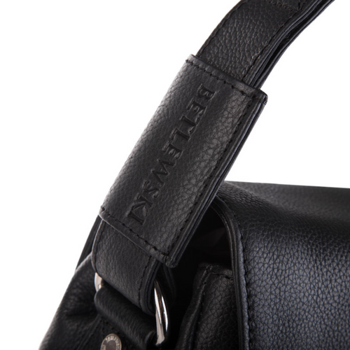 Men's leather bag Betlewski Oxford Black - TBG-YM-205