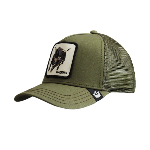 Czapka z daszkiem Goorin Bros. The Rager Olive Trucker - 101-0211-OLI