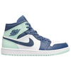 Air Jordan 1 MID Mint Foam Shoes - 554724-413