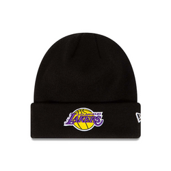 Czapka zimowa New Era NBA LA Los Angeles Lakers Essential Cuff Beanie Hat Knit - 60348856