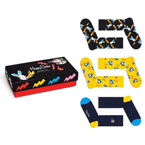 Happy Socks 3-pack Tiger Ponožky - XTIG08-2200
