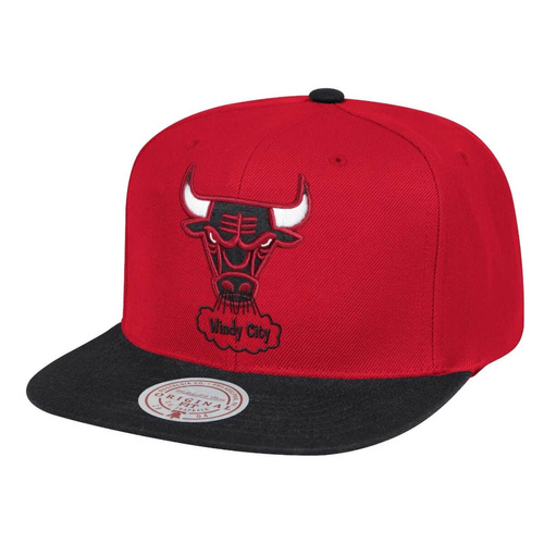 Mitchell & Ness NBA Chicago Bulls HWC Wool 2 Tone Cap - 6HSSMM19200-CBURDBK