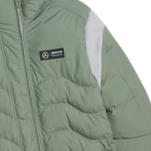 Kurtka zimowa męska Puma Mercedes-AMG PETRONAS MT7 Ecolite Men's Padded Jacket Eucaliptus - 621146-07