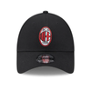 Czapka z daszkiem New Era 9FORTY AC Milan Strapback Czarna - 60363649