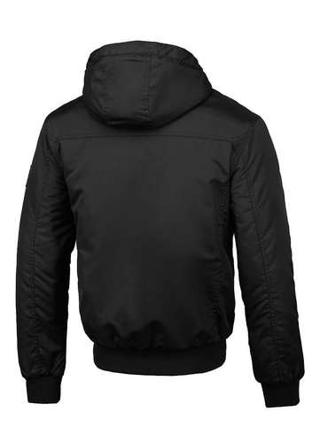 Pit Bull West Coast Spinnaker Hooded Jacket Black Jacken - 529110900