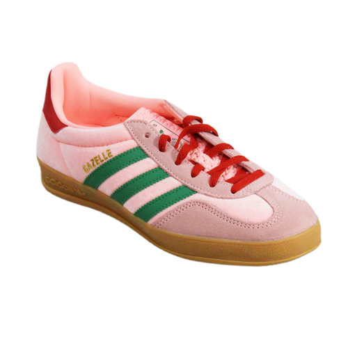 Buty damskie Adidas Gazelle Indoor W Pink Velvet Różowe - JI2713