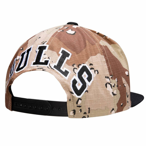 Mitchell & Ness NBA Choco Camo Snapback HWC Chicago Bulls