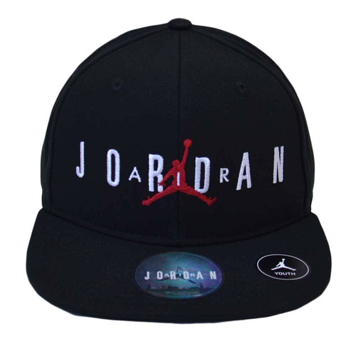 Czapka z daszkiem Air Jordan Jumpman Air Cap kids czarna - 9A0128-023