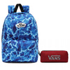 Plecak szkolny młodzieżowy Vans Kids New Skool niebieski + Piórnik OTW