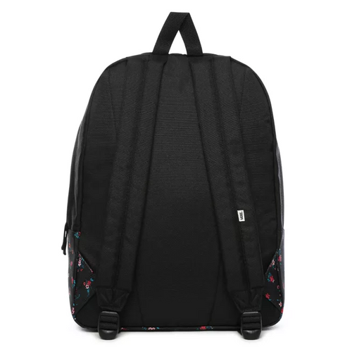 Vans Realm Beauty Floral Black Batoh - VN0A3UI6ZX3 + Benched Bag 