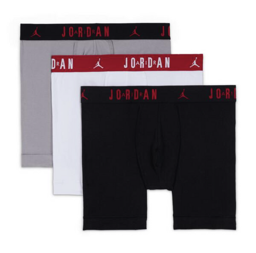 Bokserki Jordan Flight Cotton Core 3-Pack Boxer Brief Black - JM0622-F66