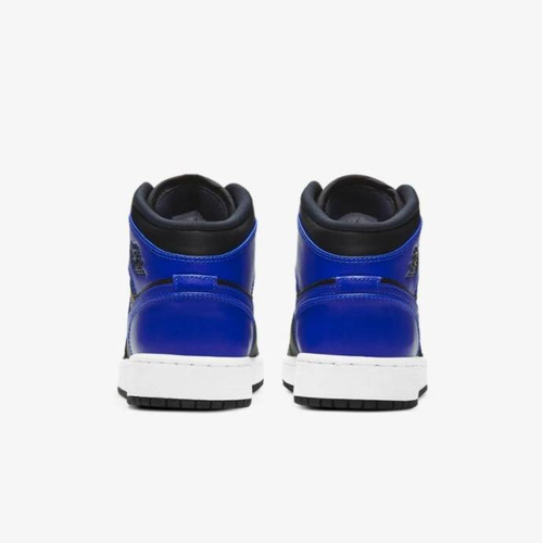 Buty dziecięce Air Jordan 1 Mid Hyper Royal GS - 554725-077