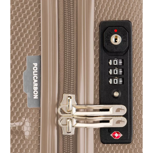 Duża Pojemna Podróżna Walizka na Kółkach PUCCINI Poliwęglan 89L PC029A-6