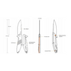 Ruike EDC flipper knife  D191-B