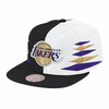 Czapka z daszkiem bejsbolowa Mitchell & Ness NBA Los Angeles Snapback