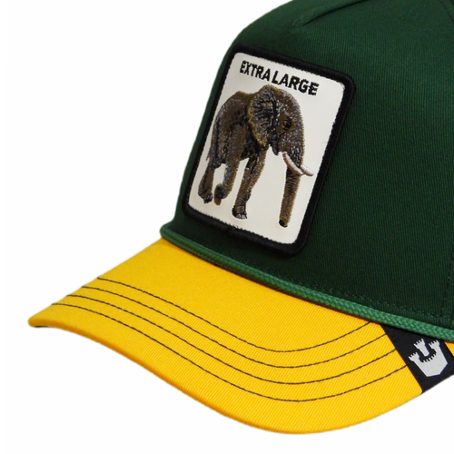 Goorin Bros The Farm Extra Large Elephant Green Snapback Cap - 101-1328