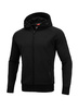 Bluza z kapturem rozpinana Pit Bull West Coast Thelborn Hooded Czarna