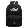 VANS Realm Backpack +  New Era 9FORTY Basic Cap  Custom Red Rose