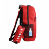 Plecak szkolny Air Jordan School Backpack Gym Red + Piórnik -  9B0503-R78