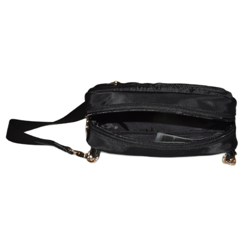 GUESS Bum Women's Bag Black and Gold - V3BZ16WFUK0-JBLK