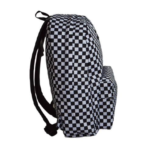 Vans Old Skool Check Backpack White-Black VN000H4XY281 + Vans Benched Bag + Vans OTW Pencil Pouch