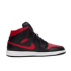 Men's sports shoes Air Jordan 1 Mid Sneakers Black Red - DQ8426-067
