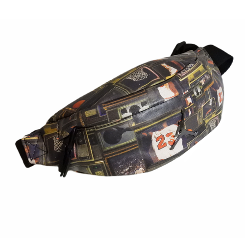 Air Jordan Jam Borough Gfx Crossbody Bag Black/ Multi - MA9065-K90