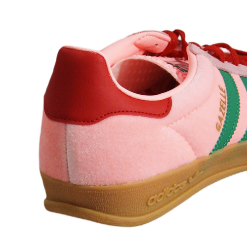 Adidas Gazelle Indoor W "Glow Pink Court Green" Women's Shoes - JI2713