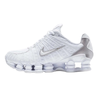 Nike SHOX TL Metallic Silver Men's Sports Shoes White - AV3595-100