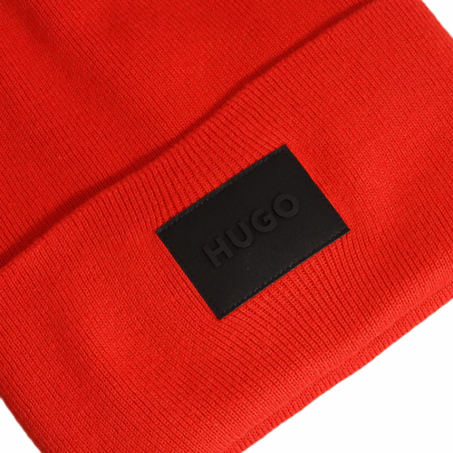 Winter hat Hugo Boss Xevon Beanie Red - 50551508-410