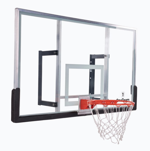 Zestaw do koszykówki OneTeam BB180G Tablica regulowana + Obręcz