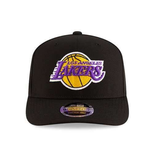 Czapka z daszkiem New Era 9SEVENTY Los Angeles Lakers NBA Team Black Stretch Snapback - 60755450