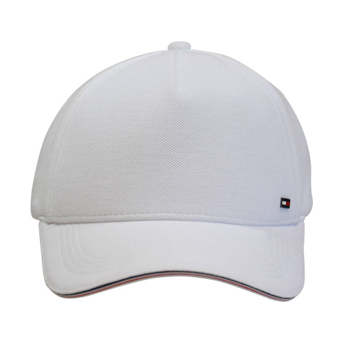 Czapka z daszkiem Tommy Hilfiger Elevated Corporate Cap Biała - AM0AM08613-YBR