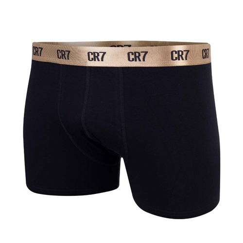 Men's Boxer Shorts CR7 Trunk 5 Pack Giftbox Black Sports Briefs Toiletry bag - 300-8123-49-2900