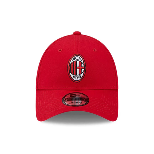 New Era 9FORTY AC Milan Red Strapback Cap - 60363653