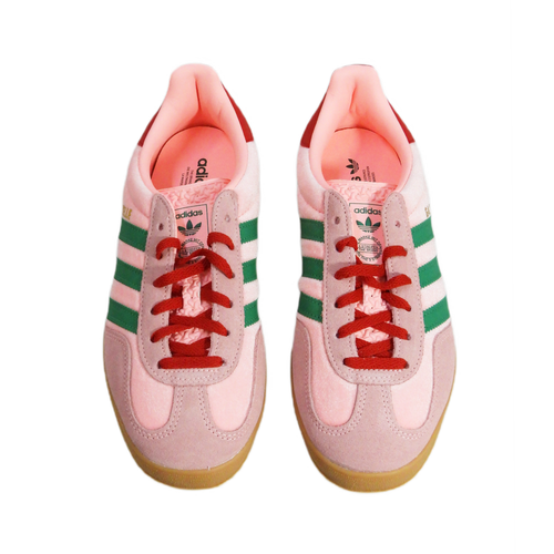 Buty damskie Adidas Gazelle Indoor W Pink Velvet Różowe - JI2713