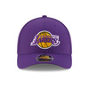 New Era 9FORTY Los Angeles Lakers NBA Team M-Crown Purple Snapback Cap - 60755462