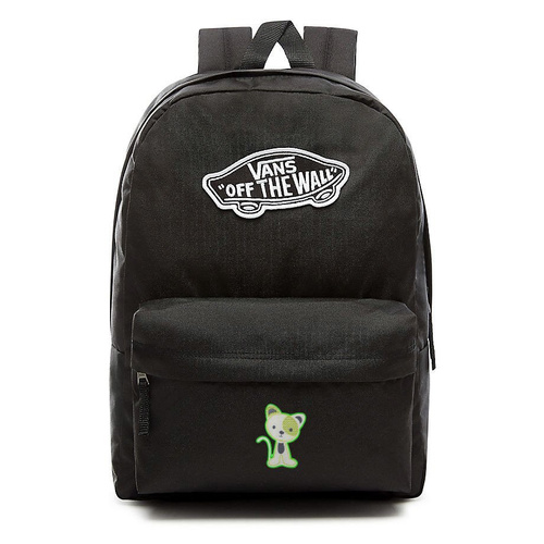 Plecak VANS Realm Backpack szkolny Custom Cat  - VN0A3UI6BLK 