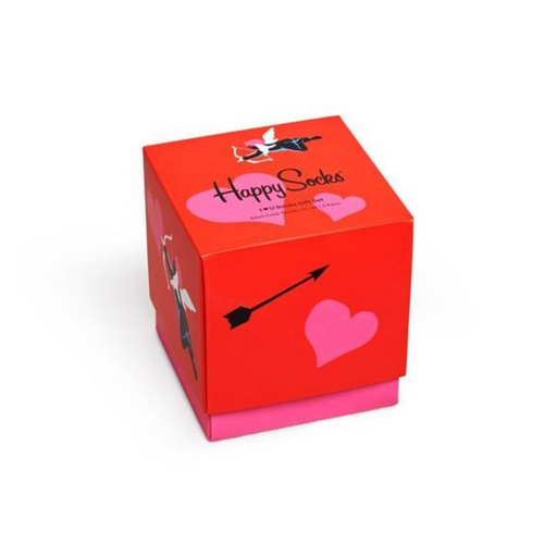 Skarpetki walentynkowe Happy Socks I Love You Giftbox 3-pack - XLOV08-4400