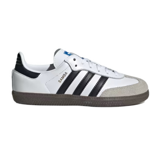 Dětské unisex kožené boty Adidas Samba OG Kids- IE3677 		 		
